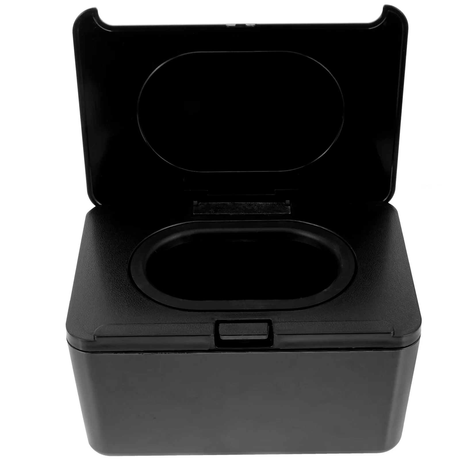 

Tissue Box Holder Rectangular Black Plastic Desktop Organizer For Facial Tissues Wet Wipes Napkin Storage Paper Towel