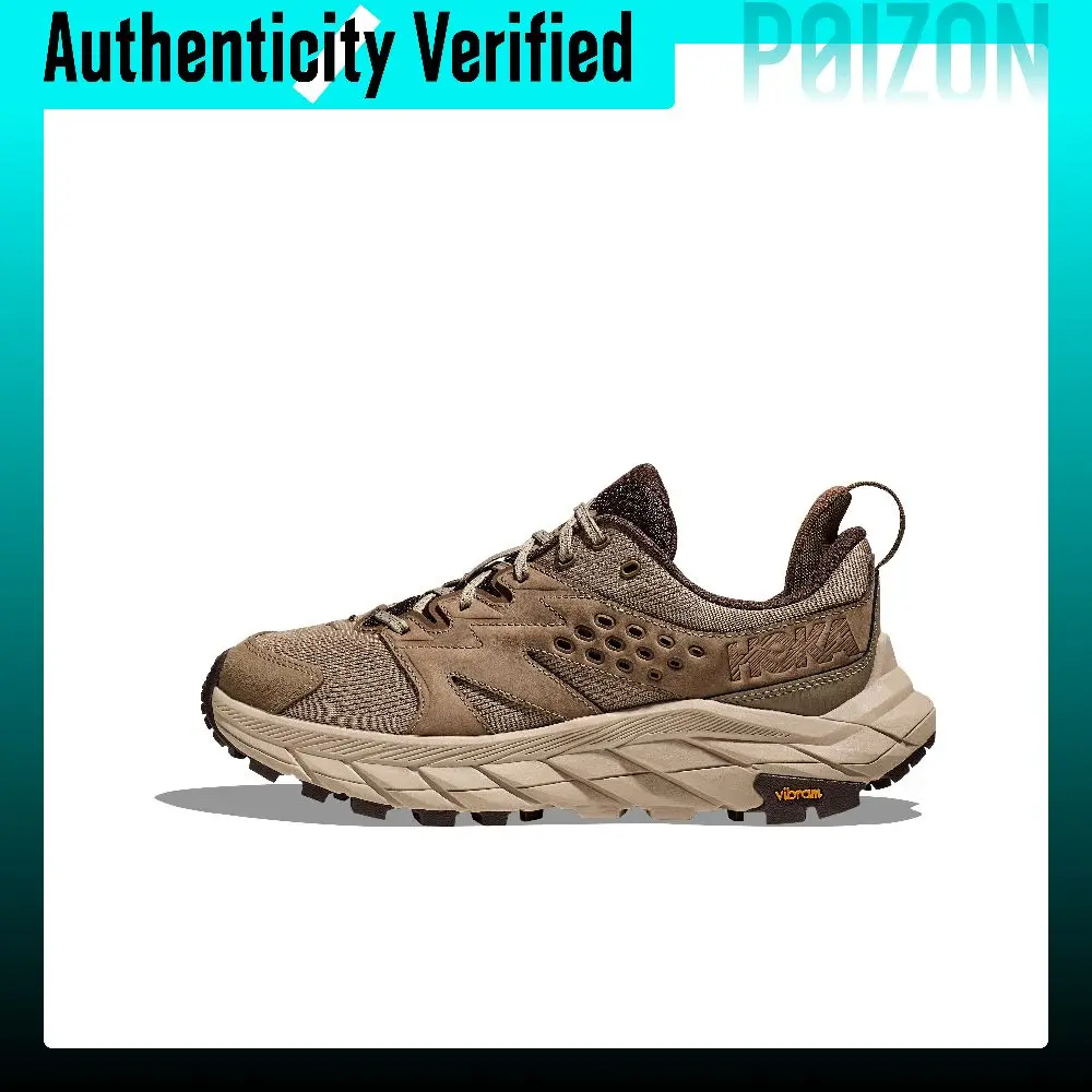 HOKA ONE ONE Anacapa Breeze Running Shoes Men's Low-top Sand/Oxford Yellow 1127920-DOTN