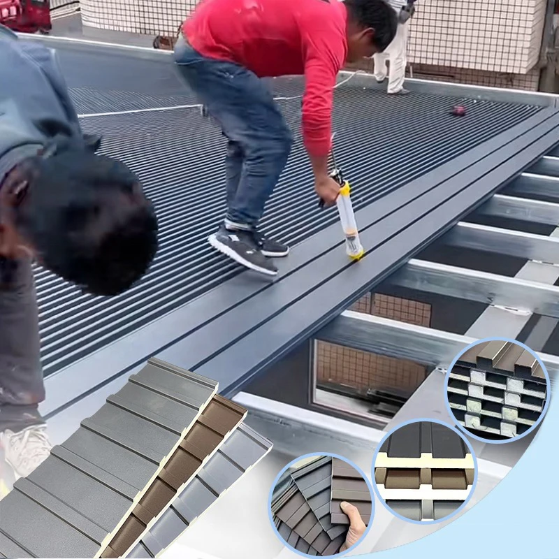 

Aluminum Alloy Roofing Tiles, Double-Layer Insulated Aluminum Tiles, Great Wall Sunshades, Canopies, Sunrooms, Gazebos, Sun Prot