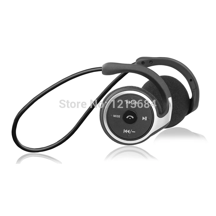 Suicen AX-698 Bluetooth 4.0+EDR Wireless Noise Isolating FM Radio Card Mobile Sports Stereo Music Earphones Headset Headphones