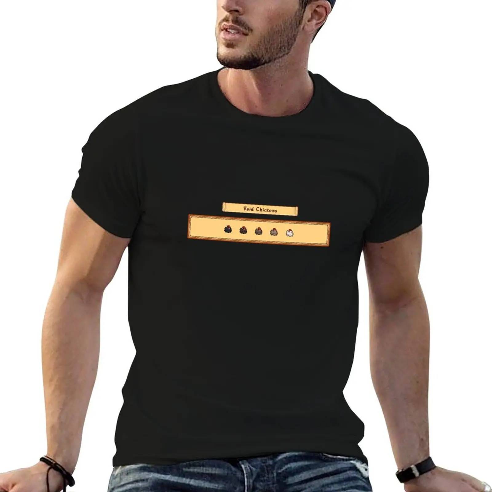 Void chicken T-Shirt custom t shirt aesthetic clothes mens tall t shirts