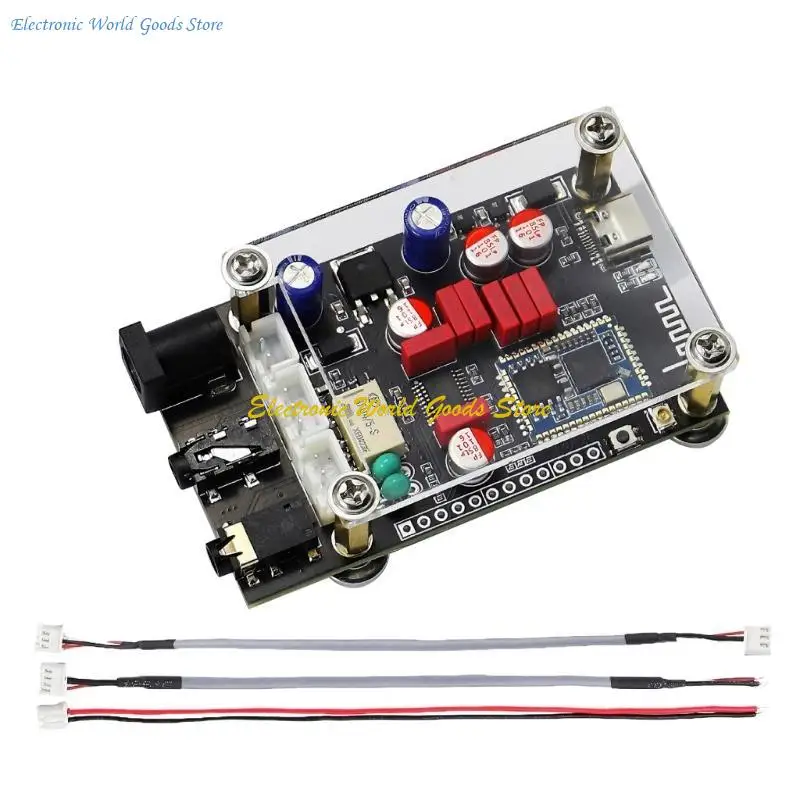 Receptor 5.1 compatible con A3PD QCC5125 LDAC Aptx Decoders Board 32bit/96kHz