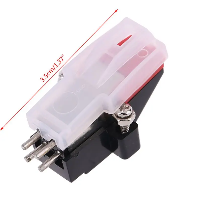 ل الدوار ستايلس الديناميكي المغناطيسي الدوار الإبر لاعب مسجل قارئ الفينيل LP جرامافون استبدال الملحقات