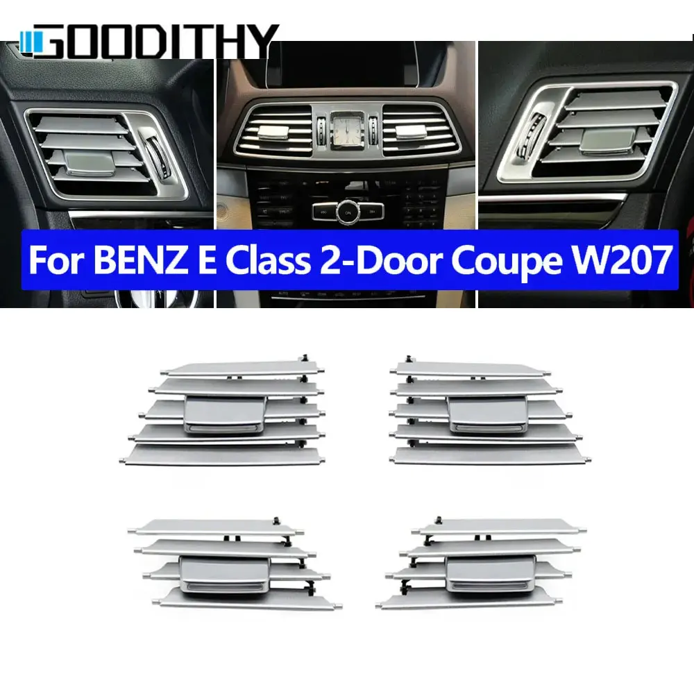 Dashboard Front Center Left Right AC Air Vent Grille Outlet Tab Clips Paddle Repair Kit For BENZ E Class COUPE W207 E350 E500