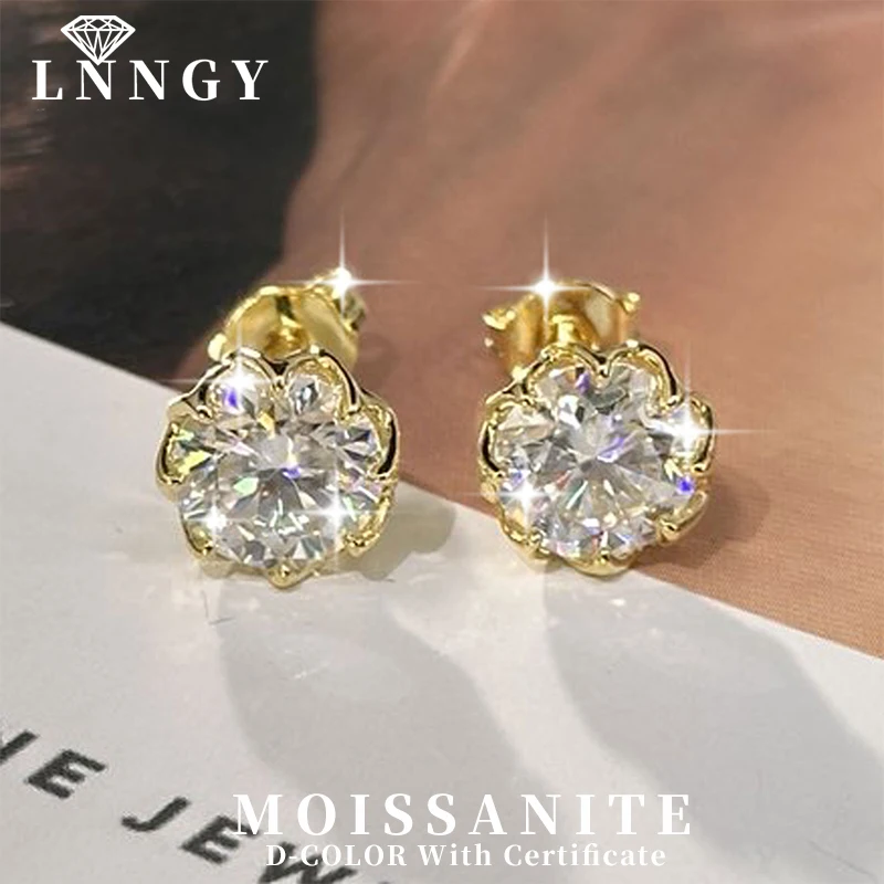 Thumbnail 4 - #84 Latest Moissanite Stud Earrings Offers