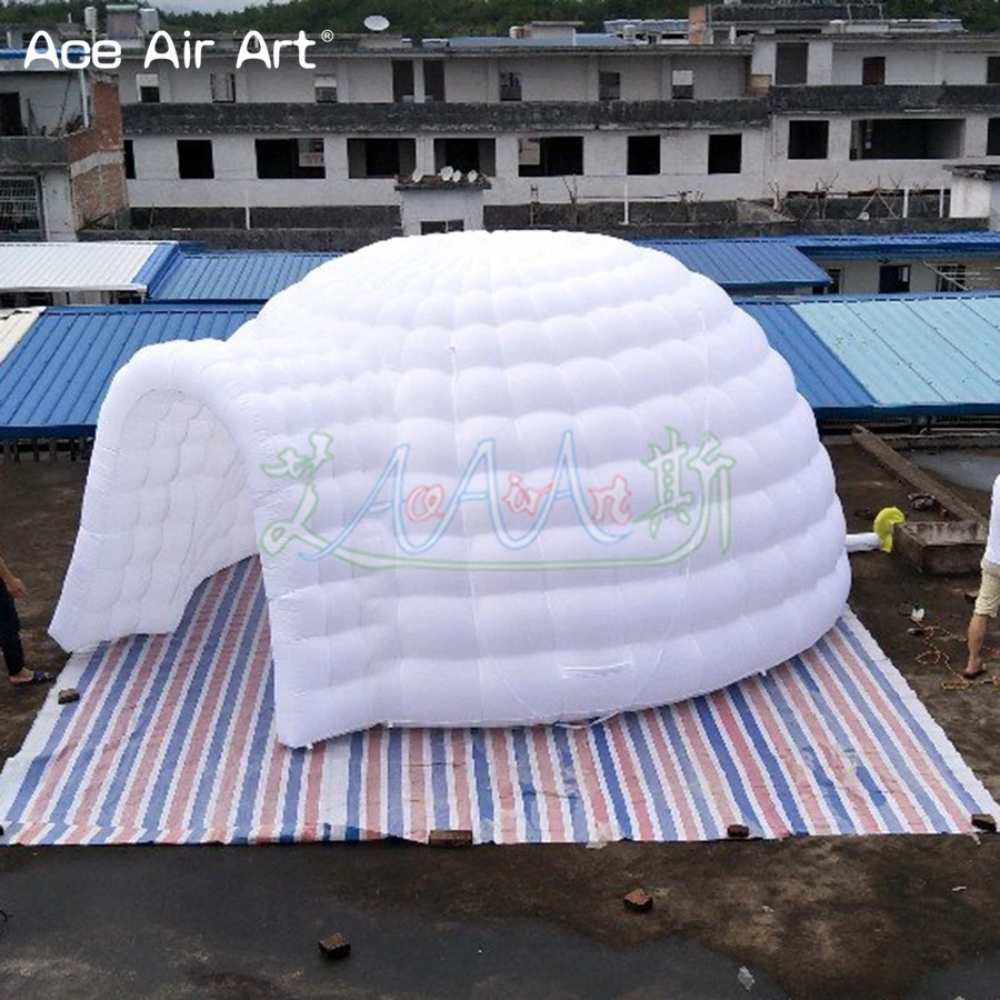 

Inflatable Lawn Tent for Advertising, Outdoor Backyard, Igloo Play, Party Air Dome, Advertising