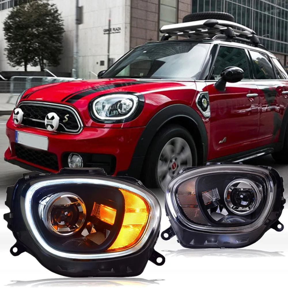 

For BMW MINI Cooper Countryman F60 LED Headlights Assembly Car Accessories Front Turn Signal LED DRL Headlight