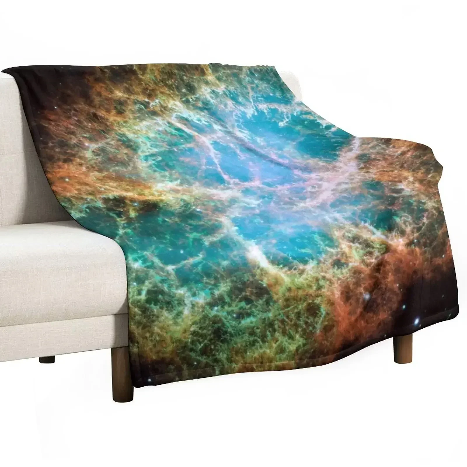 

Crab nebula Throw Blanket Luxury Luxury Designer Blankets