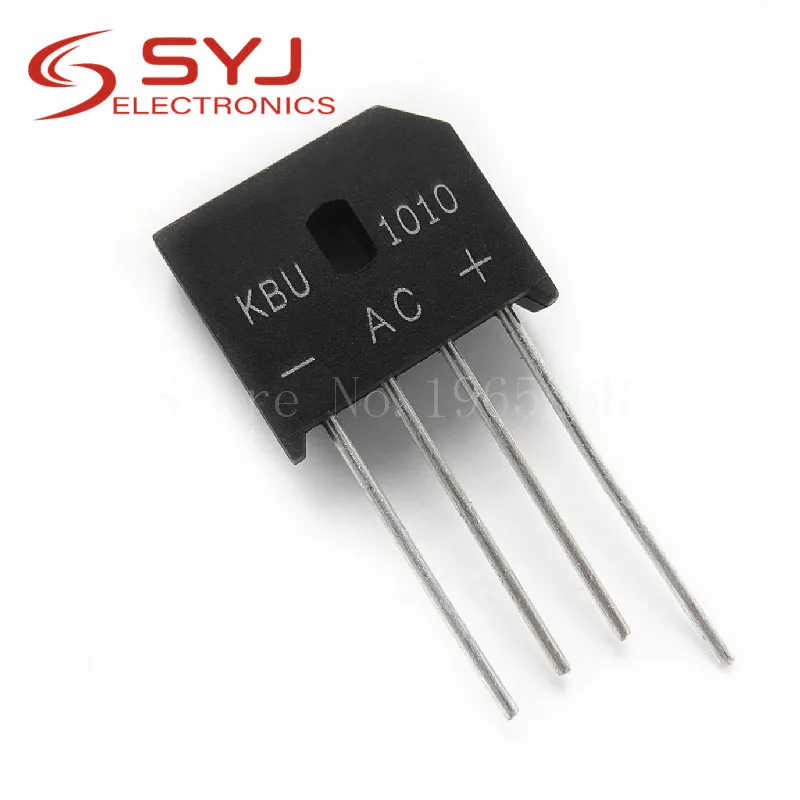 5pcs/lot KBU1010 KBU-1010 10A 1000V Diode Bridge Rectifier diode New In Stock
