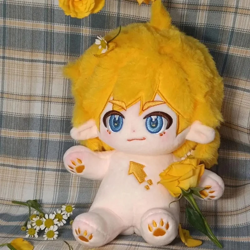 

Anime Role AOTU King Cosplay 20cm Soft Plush Stuffed Doll Body Handsome Boy Dress Up Cotton Stuffed Plushie Toys Gift