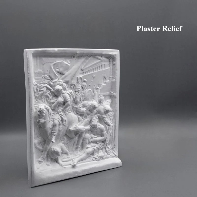 

Скандинавский стиль Ins, ретро, римская рельефная фигура, гипсовая статуя, скульптура, украшение для дома, трехмерное украшение, краска для фоторамки