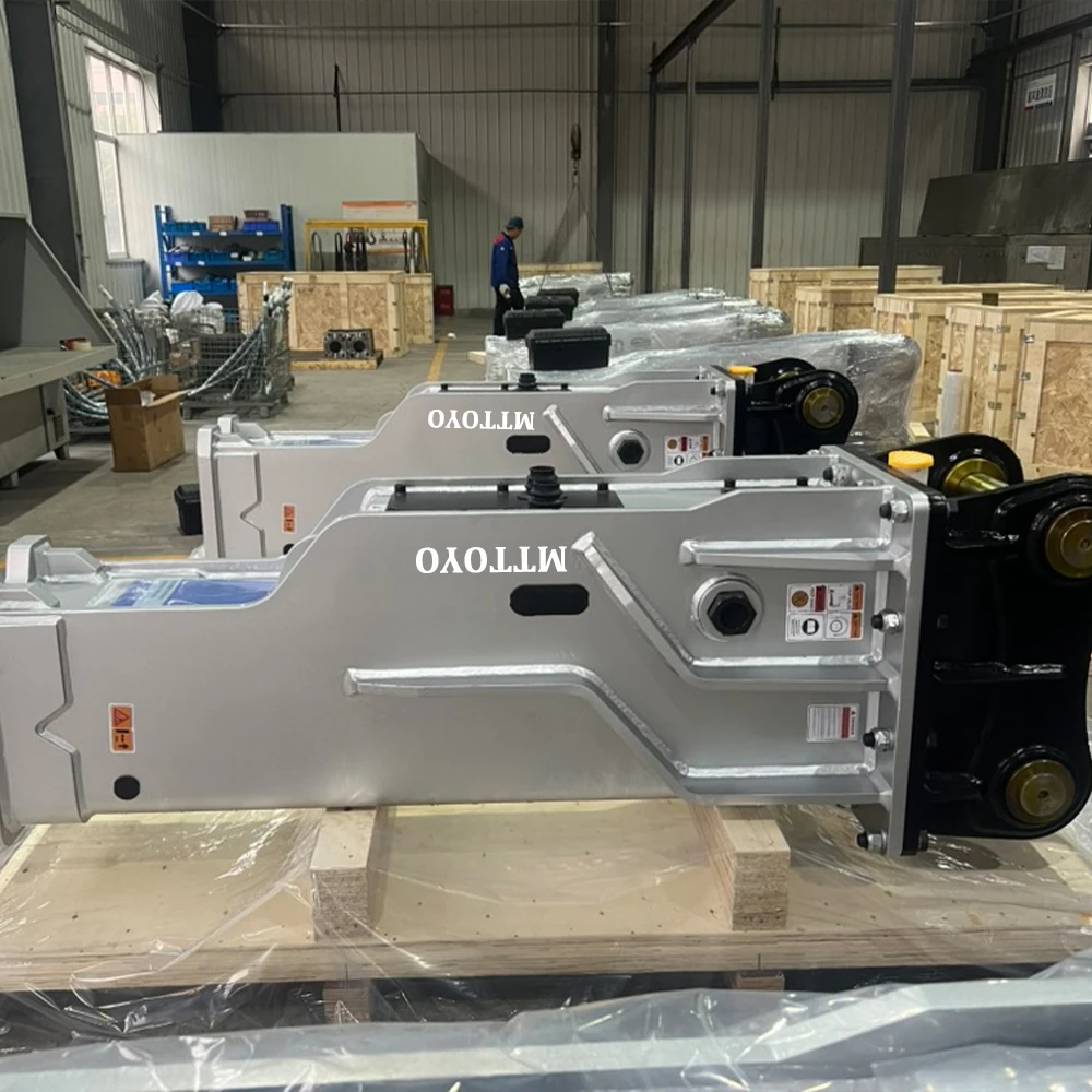 Accessori per macchine edili a basso prezzo Martello idraulico per rompighello per escavatore per demolizione