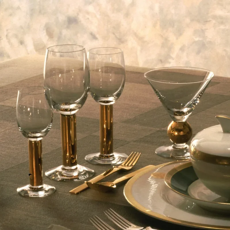 Handmade crystal glass wine glass, decanter, kettle European-style household