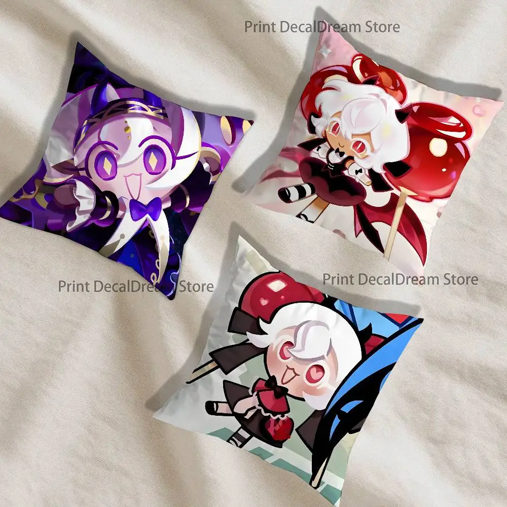 Candy Apple C-Cookie Pillow Case Ultra Soft Skin Friendly Fabric Cloud Like Comfort & Concealed Zipper