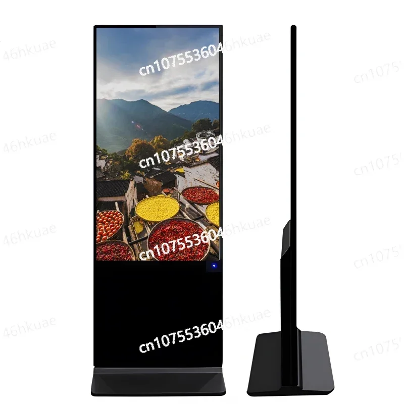 

43-дюймовый внутренний ЖК-сенсорный экран от пола до потолка Тотем Интерактивная реклама Цифровой дисплей Android Box