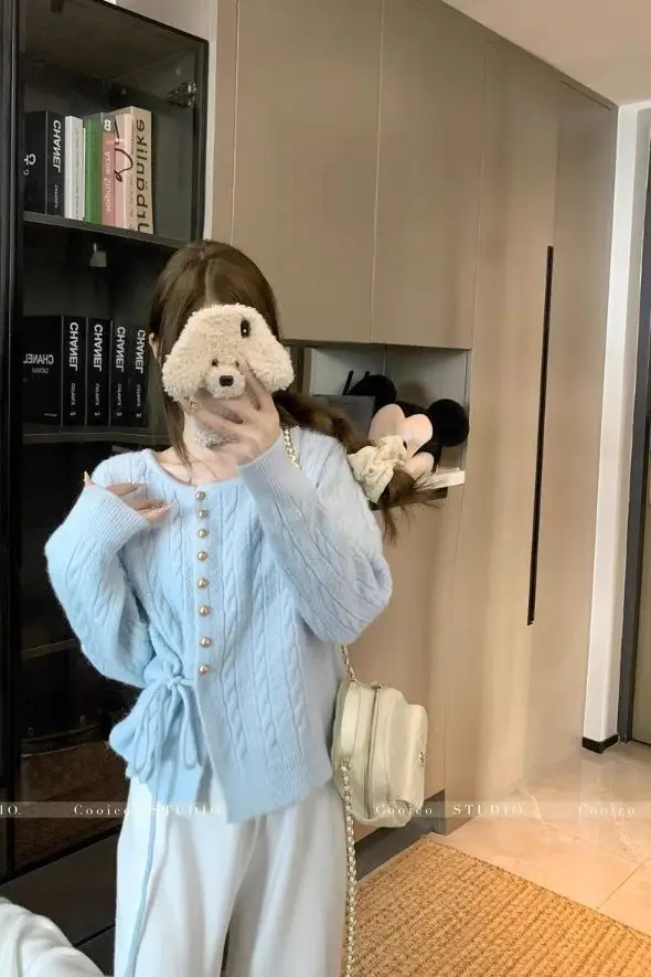 Pulls Jumpers Cardigans Femmes Léopard Alpaga Zèbre Imprimé Surdimensionné Style Occidental Cowgirl Frontier Rétro Extérieur Hiver Chaud