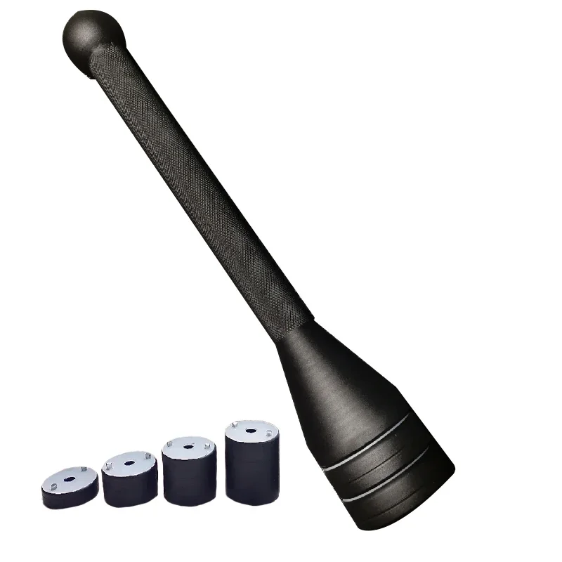 Bastón de entrenamiento ajustable para fitness, clubbell, barra india, barra iraní, ejercitador de antebrazo y brazo, entrenamiento de fuerza de muñeca, mancuernas antideslizantes, para gimnasio y hogar