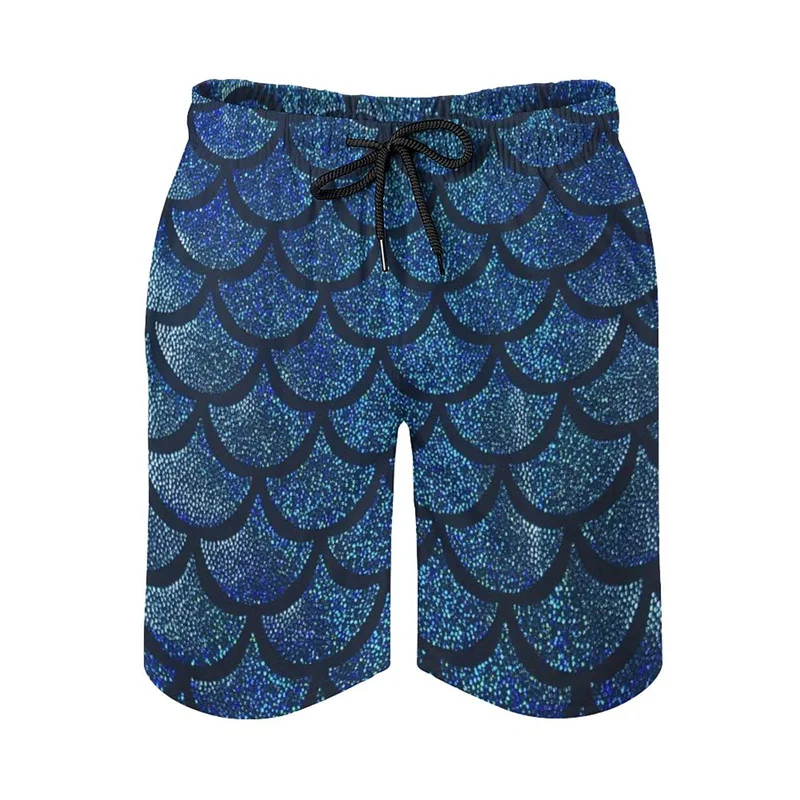 Mermaid Fish Scales Graphic Shorts Pants 3D Printing Hip Hop y2k Board Shorts Summer Hawaii Swimsuit Woman 2023 Surf Swim Trunks