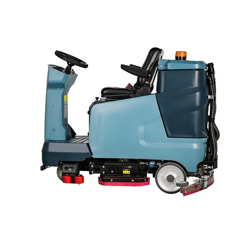 الشركة المصنعة داخل جهاز غسل وتجفيف الأرضيات للمعدات الصناعية، ركوب المستودعات 90 لتر على آلة تنظيف الأرضيات