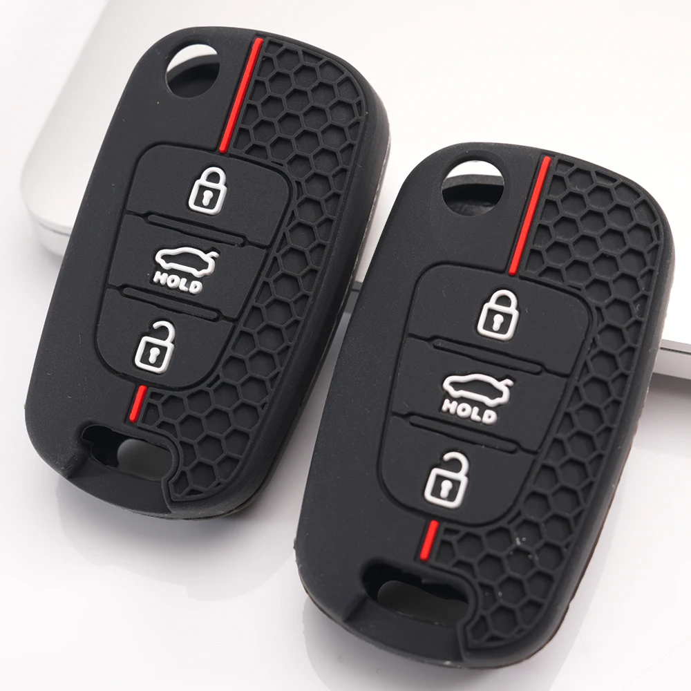 Key Case Cover For Kia Rio Rio X-Line K2 Sportage Sorento Optima K5 Soul Ceed Cerato K3 Picanto Seltos Stonic Carnival Mohave