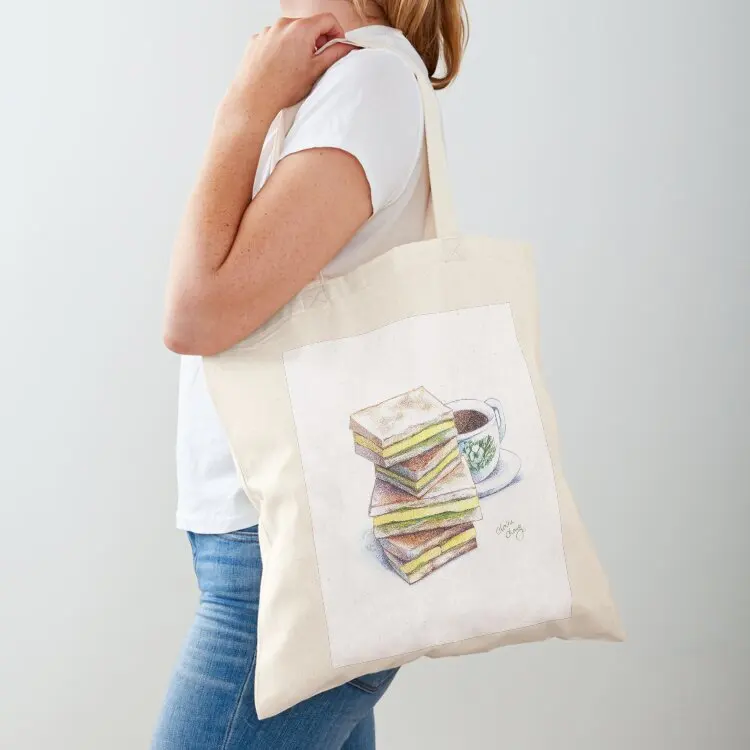 

Kaya Toast with white background Tote Bag Lady bags Candy bags shopping cart bags women bag