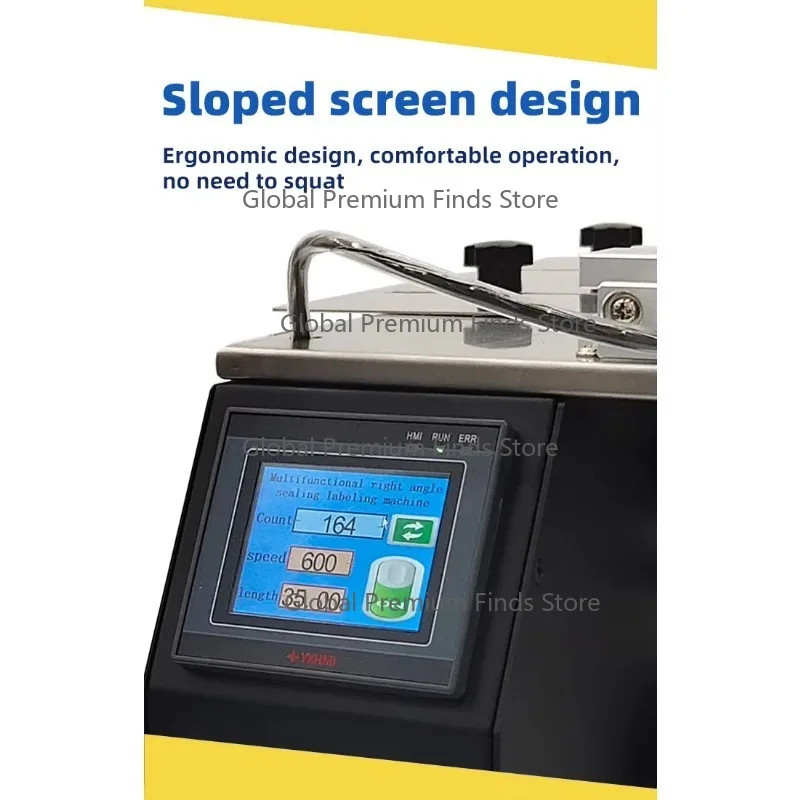 Better Design BSC-F601 – Box Corner Security Seal & Label Applicator Machine