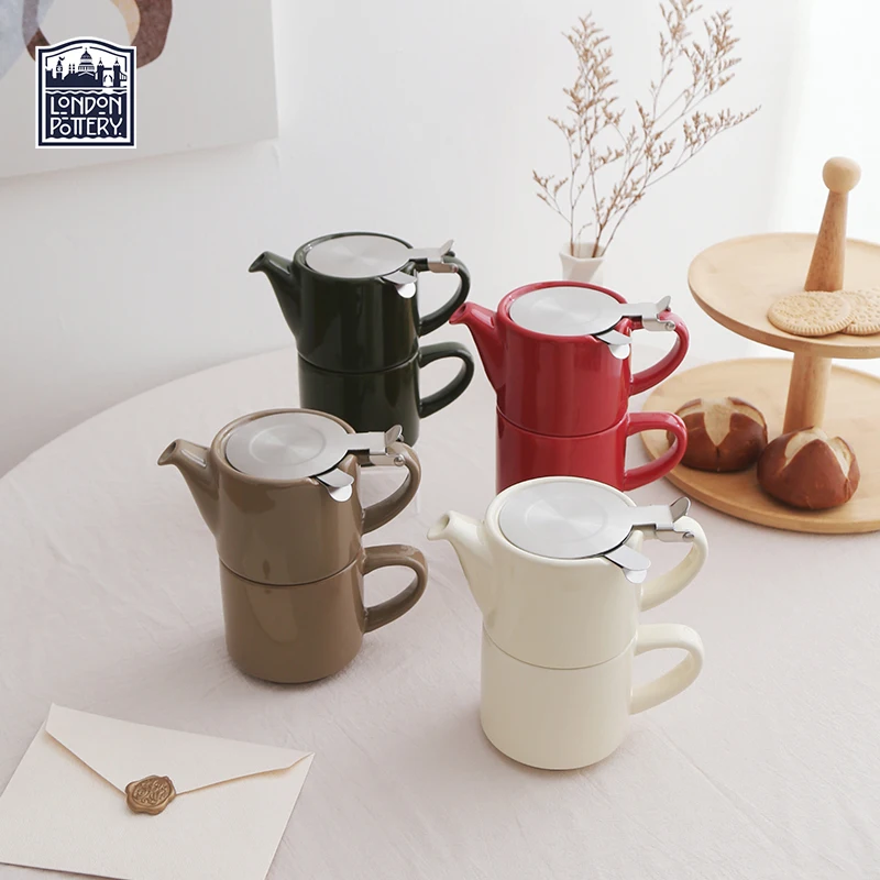 theiere-en-ceramique-london-pottery-nouveau-style-2-tasses-300-ml-avec-infuseur-en-acier-inoxydable-pour-service-a-the