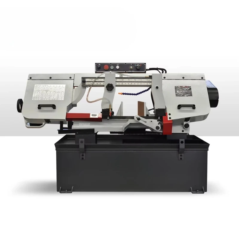 

Small horizontal hydraulic manual for cutting metal band saw scissors