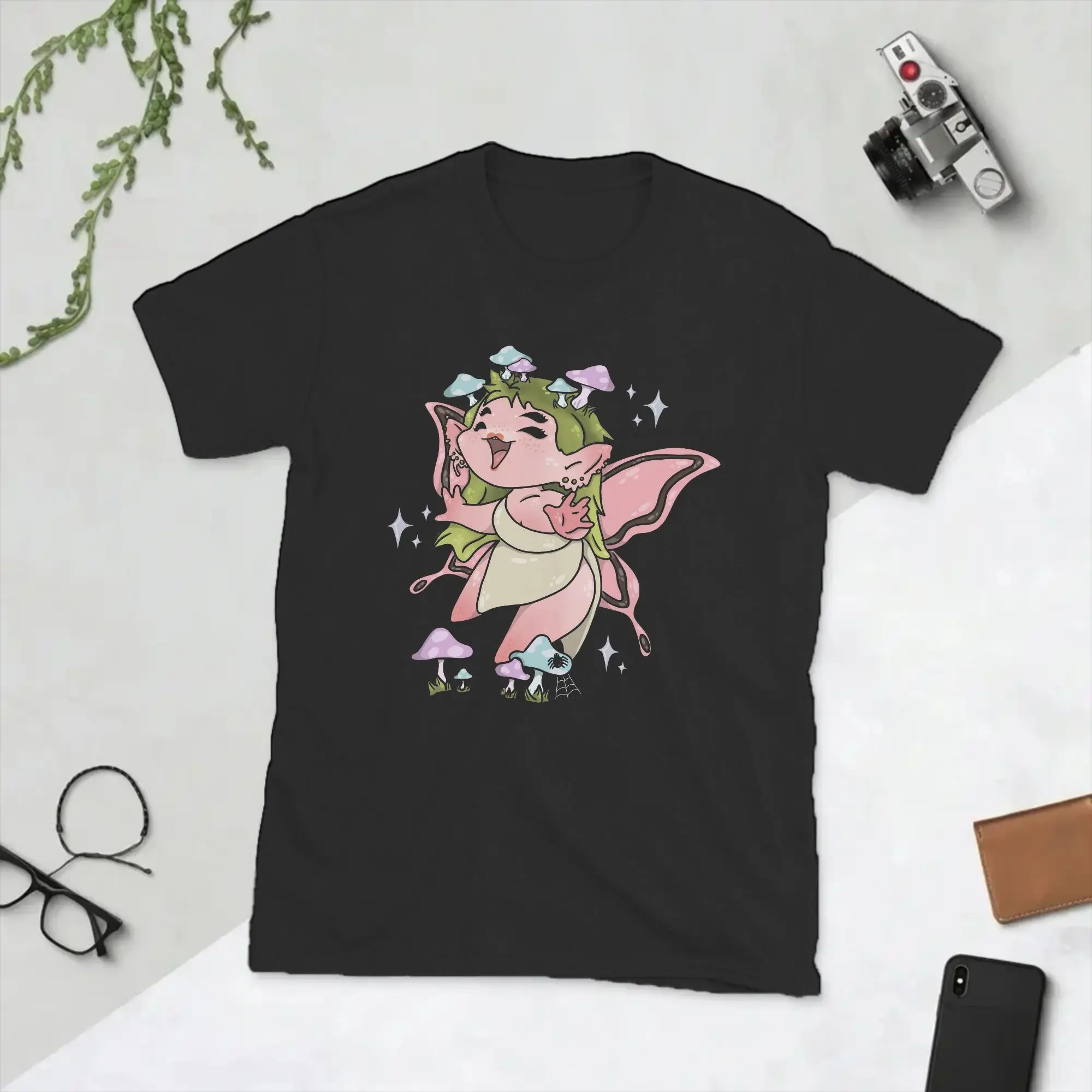 Novelty Anime Melanies Martinez Portals  T-Shirts for Men Crewneck Pure Cotton T Shirt  Short Sleeve Tee Shirt Graphic Tops