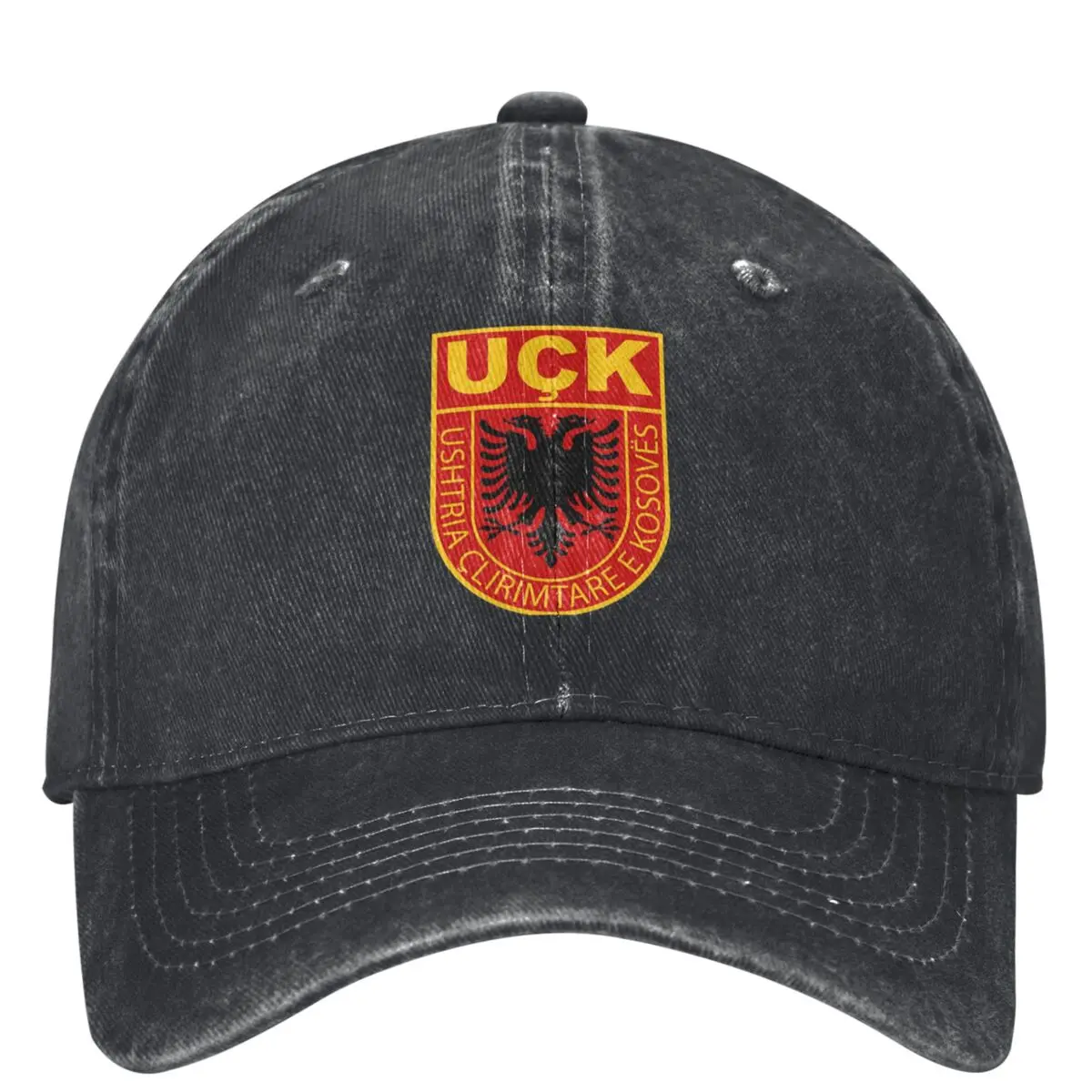 Kosovar Uqk Uck Army Albanian Baseball Cap Outdoor Sport Dropshipping Trucker Hat Men Adult Casual Sun protection Baseball Caps