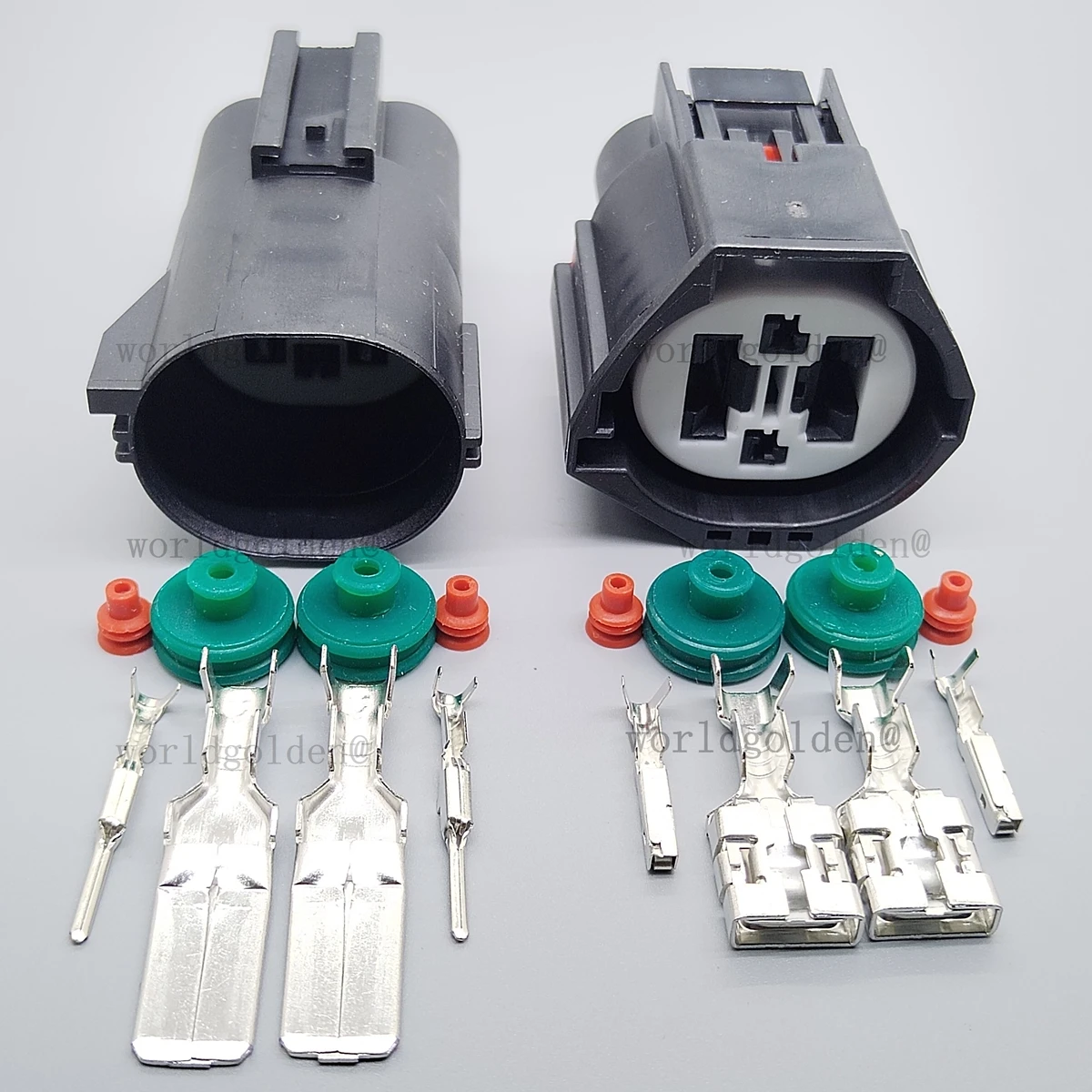 7282-8497-90 7283-8497-90 Male Female Connector Set for Universal Vehicles Radiator Wire Connection car connector