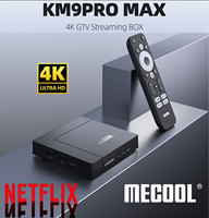 2025 MECOOL KM9 PRO MAX Android TV Box Realtek1325-B 2GB 32GB 4K HDR Android 12 2T2R WIFI5 Google Certified TV Box