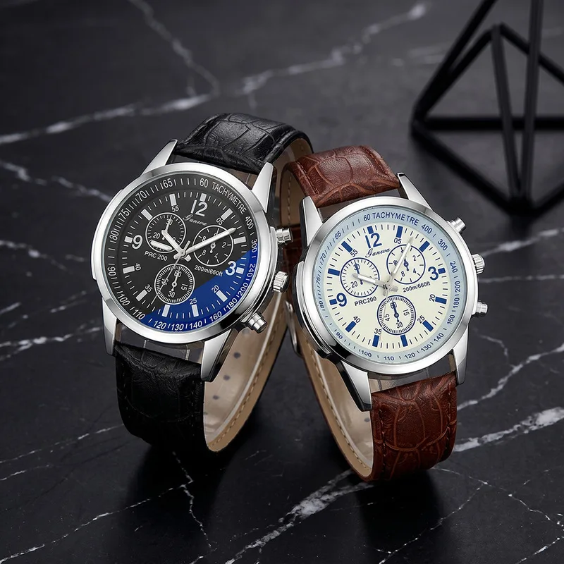 Men's Belt Watch Ultra Thin and Simple Business Watch Men's Edition
