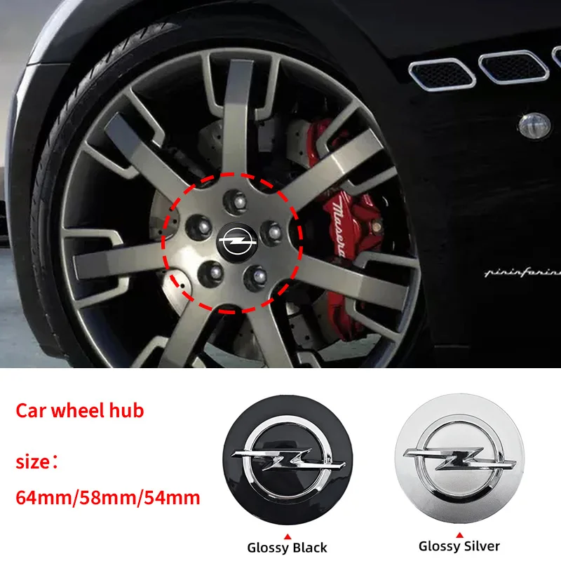 4Pc 53/58/64Mm Car …