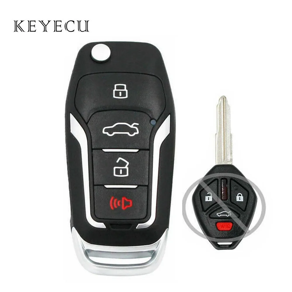 

Upgraded Remote Key Fob 4 Buttons 313.8MHZ ID46 for Mitsubishi Eclipse Galant 2007 2008 2009 2010 2011 2012, OUCG8D-620M-A