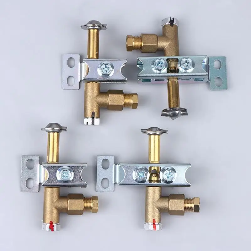 Pilot Burner Bracket BBQ Metal Tool Single Hole Double Hole Available for Natural Or LP Gas Assembling
