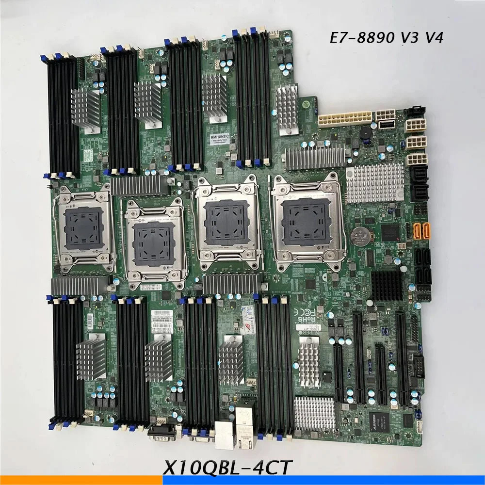 X10QBL-4CT Server Motherboard For SuperMicro SX52400RN E7 V3 V4 C602J LGA2011 4TB DDR4 High Quality