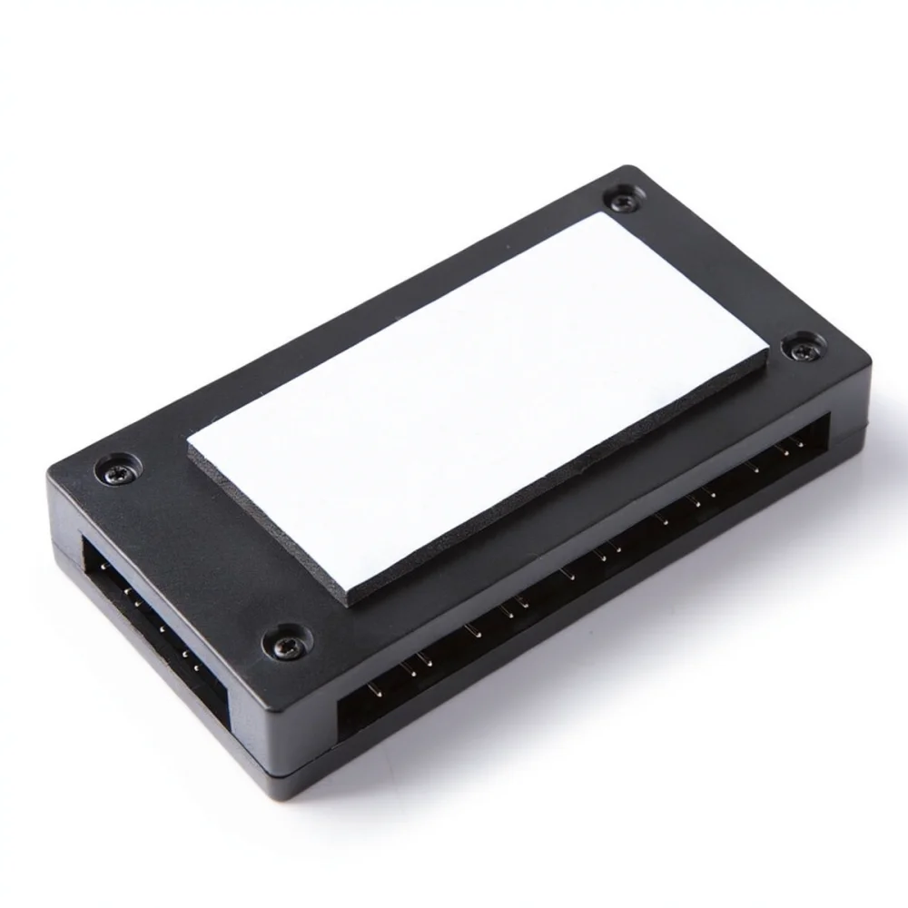 Computer Case Fan Controller Hub PWM Speed Adjust 5V 3Pin ARGB Lighting Sync Remote For HJKJ Desktop PC Cooling System