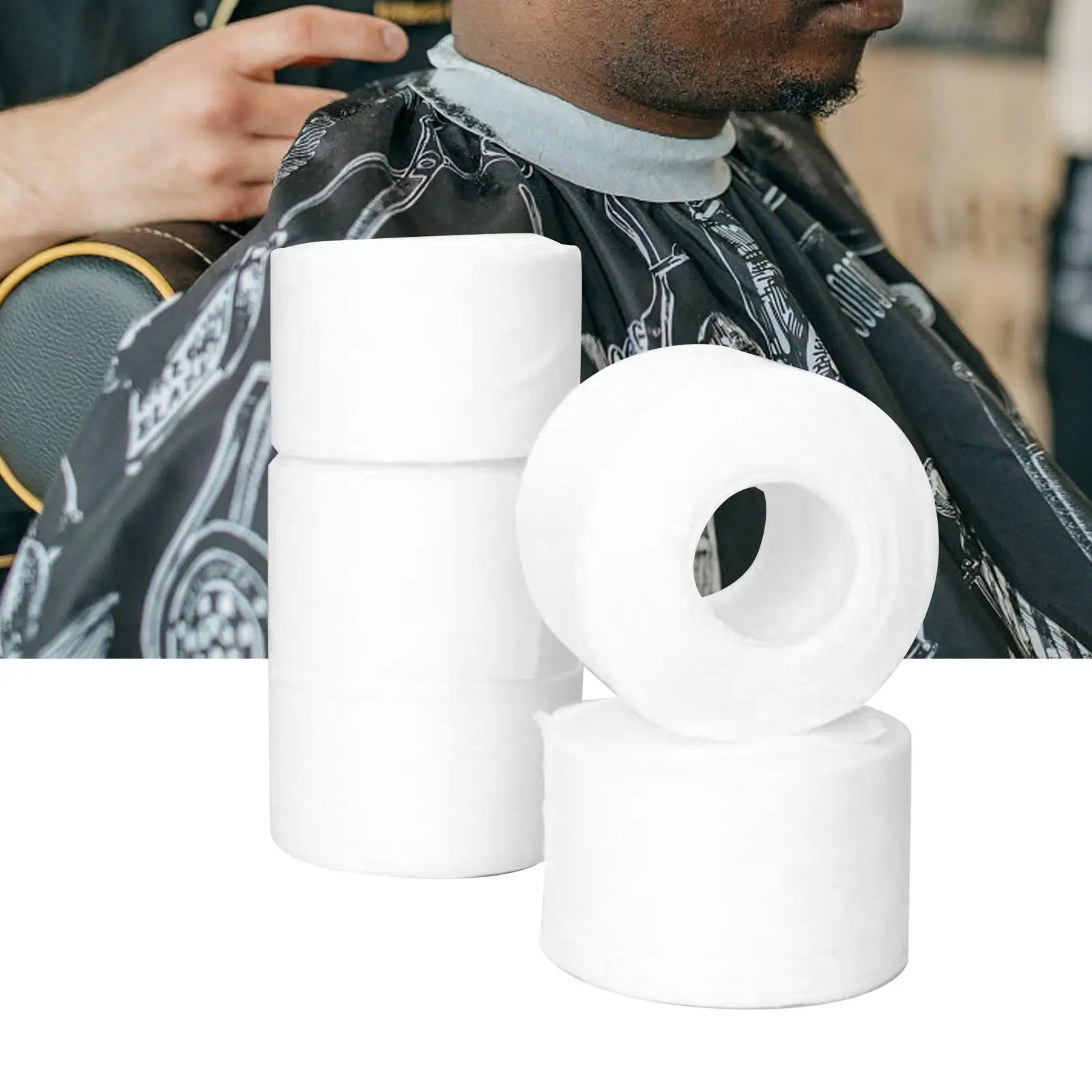 ورق رقبة حلاقة للنساء ، للاستعمال مرة واحدة ، مطاط ، إكسسوارات صالونات احترافية ، شمع ، تلوين ، خدمات تجميل ، الوجه ، 5 *