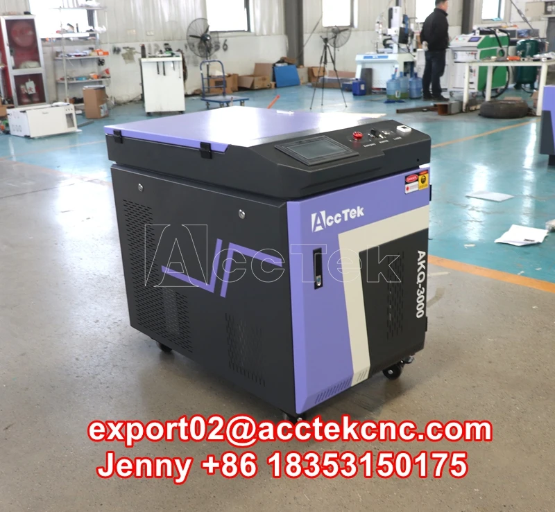 Máquina de limpieza láser de 2000W, eliminación de óxido, limpieza de pintura al óleo, limpieza láser de metales, ancho de 300MM, máquina de eliminación de óxido, limpiador láser