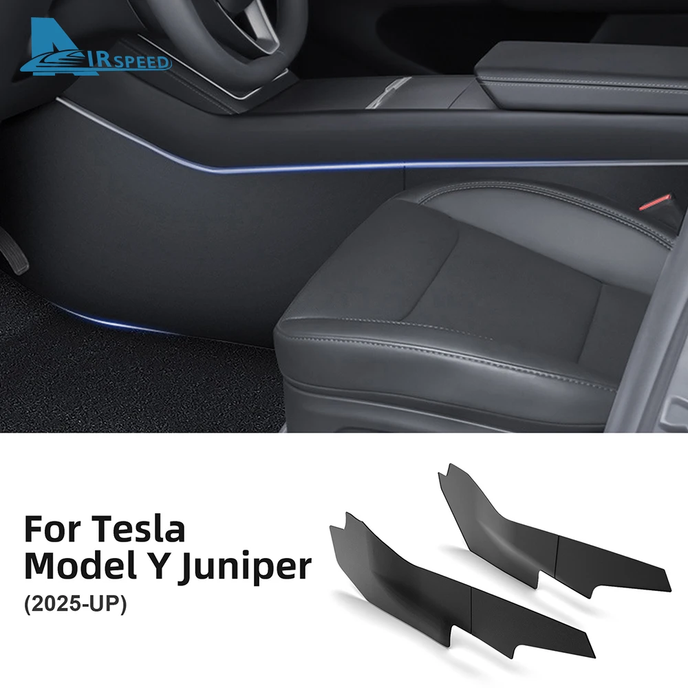 

ABS Central Control Side Anti Kick Pad Full Cover For Tesla Model Y Juniper Launch 2025 2026-UP Anti-dirt Protective Accessories