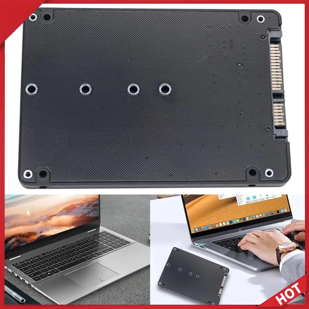 

M.2 NGFF SSD To SATA3 Converter Adapter Card 6Gbps M.2 SSD Adapter Dual-Use M.2 NGFF To SATA3.0 Adapter Card for PC