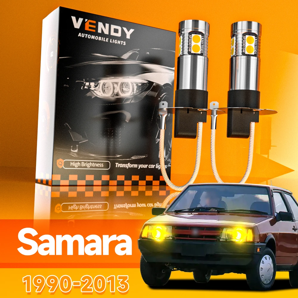2 stücke Für Lada Samara 2108 2109 2113 2114 2115 1990-2013 LED Nebel Licht 2006 2007 2008 2009 2010 2011 2012 Canbus Zubehör