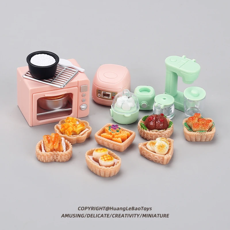 Simulated Mini Kitchen Appliances Rice Cooker Oven Model Decoration for 1/10 RC Crawler Car TRX4 Defender AXIAL SCX10 RC4WD Part