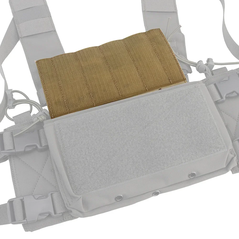 SINAIRSOFT MK4 Chaleco táctico MOLLE con solapa frontal y aparejo - imagen 5