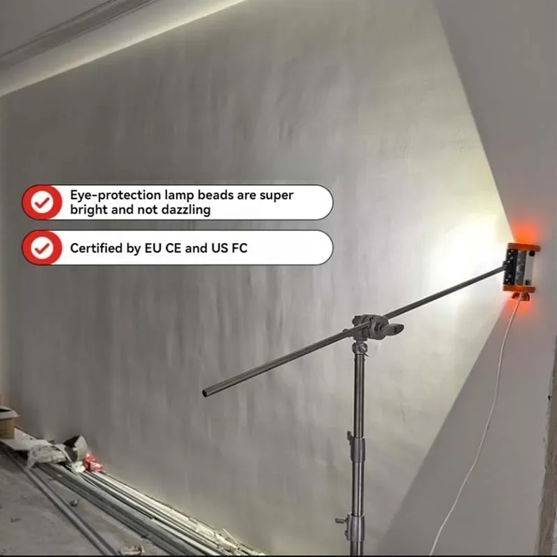 Developing Lamp Led Polishing Spotlight Wall Polishing Construction Acceptance Lamp Baking Paint Sanding Auxiliary Tool