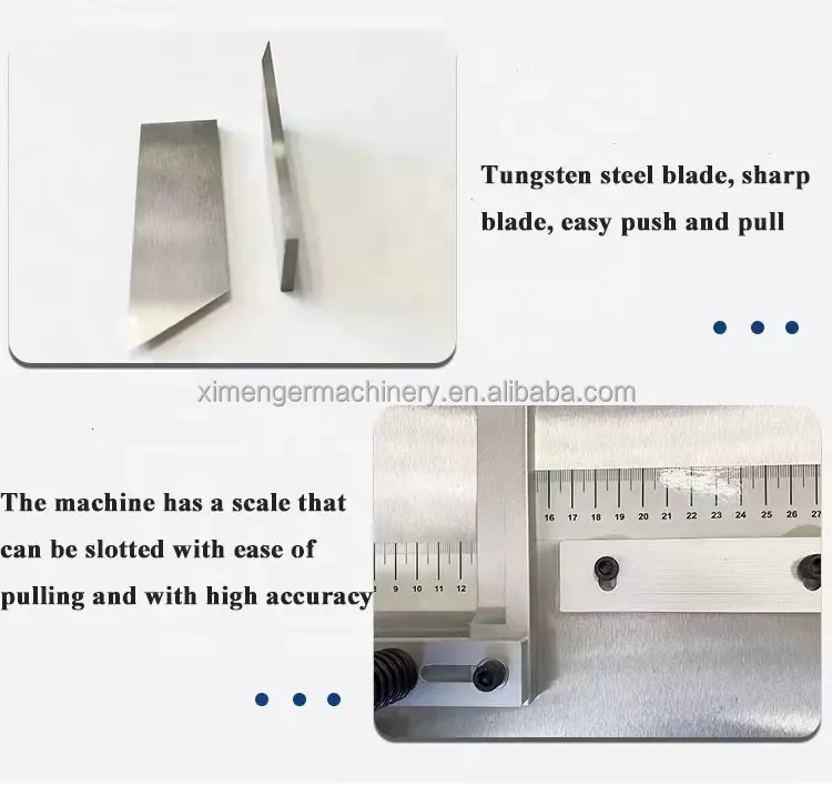 YYHC-Manual Paperboard V Groove Cutting Machine Grooving Machine