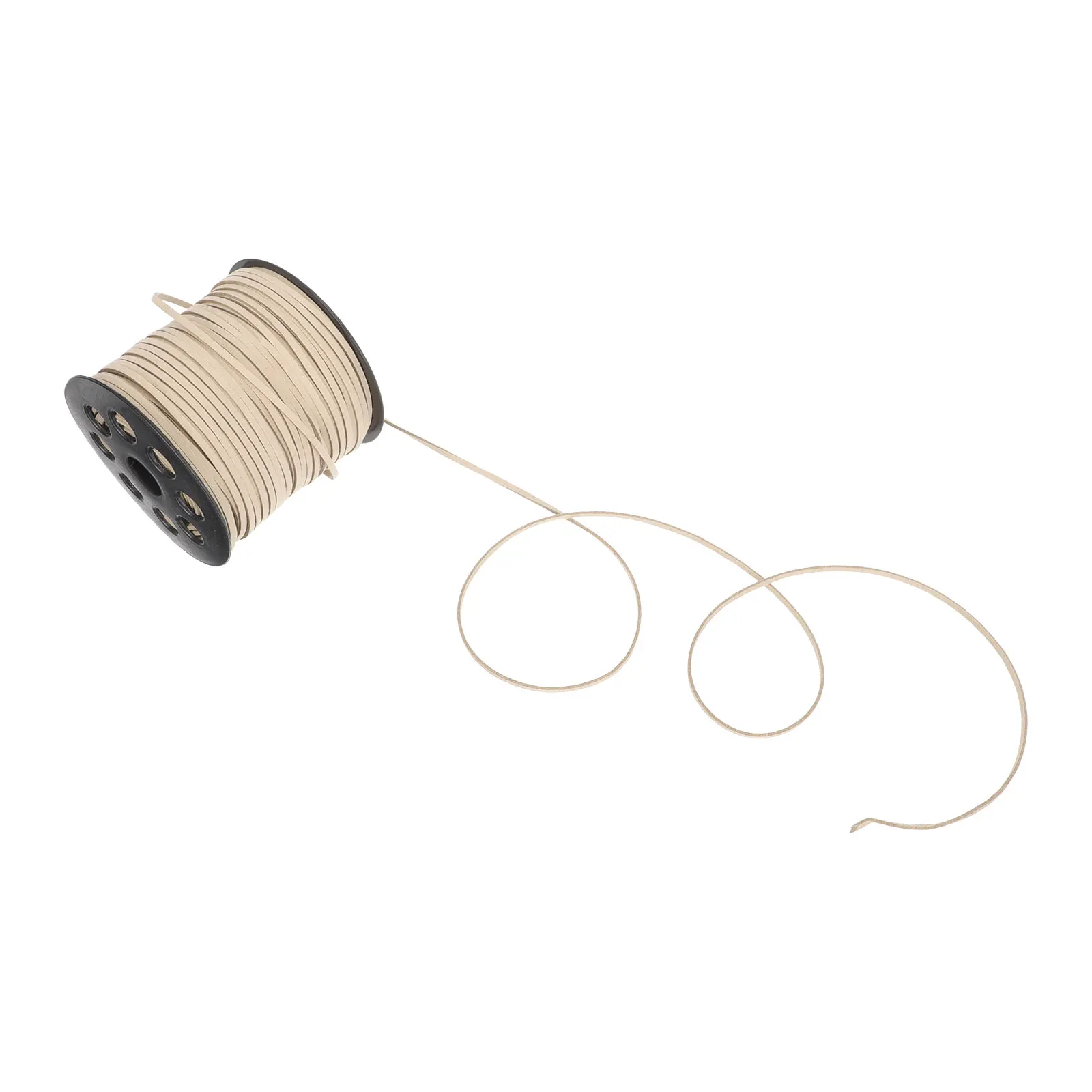 

26mm DIY Diy Jewelry Hanging Rope Bracelet Necklace Suede Cords 90M Roll Ivory White Jewelry Making Beading Ropes