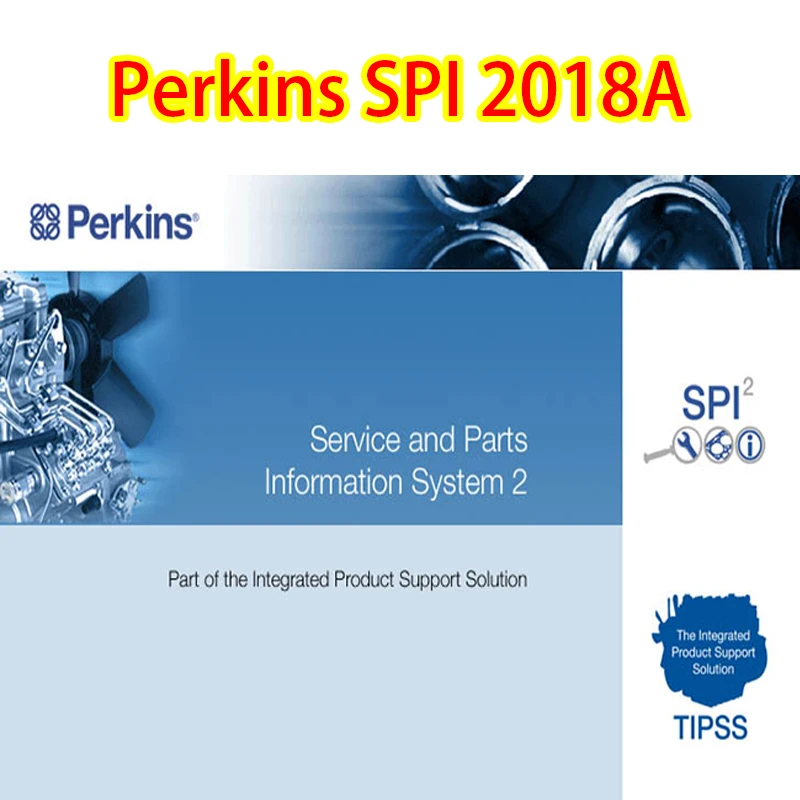 لأداة خدمة التشخيص الإلكترونية Perkins EST 2018A + نظام معلومات الخدمة والأجزاء 2 SPI2 2018A برنامج سيارة keygen