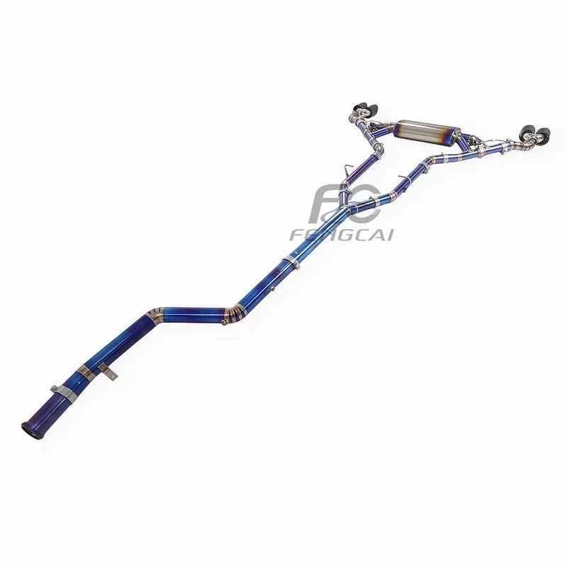 Auto Parts Multi-Section Universal Stainless Steel Pipe For BMW X5 X6 G05 G06 3.0T Racing Exhaust System Custom Logo